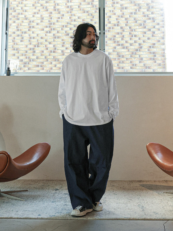 (M-5XL)<br>평화로운 R넥 長袖Tシャツ <br><font color="#098a09"><B>長さを選択 (基本的な,ロング+6cm)</B></font>