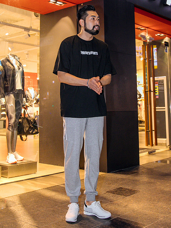 (M-4XL)<BR>웃자 2선포인트팬츠