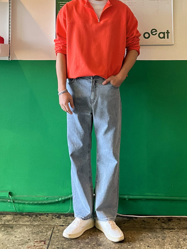 (XL-6XL)<BR>코브나리 標準フィット デニムパンツ 3310