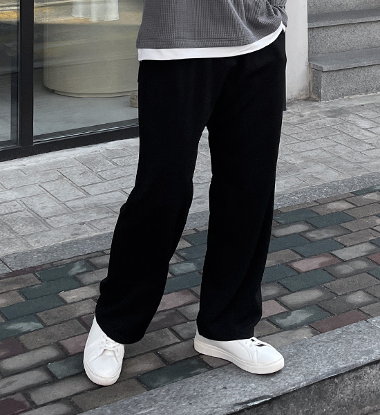 (XL-6XL)<BR>몽크스 セミワイドフィット バンディングパンツ<br><font color="#fb5ec9"><B>[1+1]</B></font>