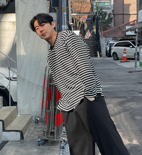 (XL-6XL)<BR>몽크스 セミワイドフィット バンディングパンツ<br><font color="#fb5ec9"><B>[1+1]</B></font>