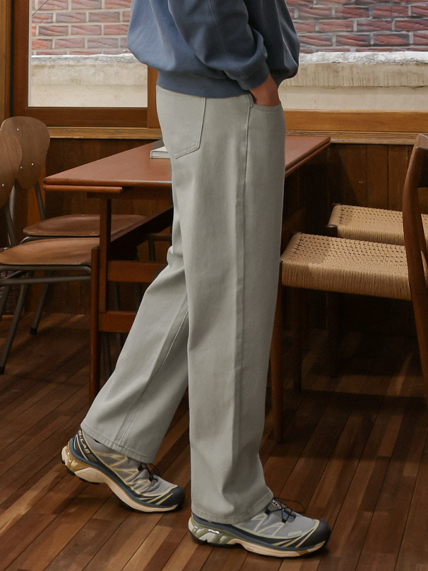 (L-5XL)<BR>킴브로 標準フィット バックバンディング 綿パンツ <BR><B><font color="#098a09"><B>長さを選択 (基本的な,ロング+8cm)</B></font><br><FONT COLOR="#ff4800">[追加割引]</FONT></B>