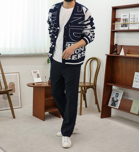 (XL-6XL)<BR>가스켓 カーディガン