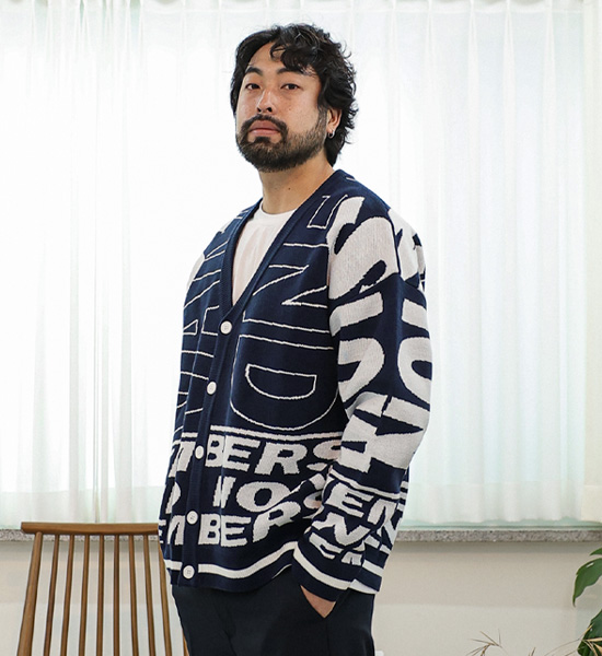 (XL-6XL)<BR>가스켓 カーディガン