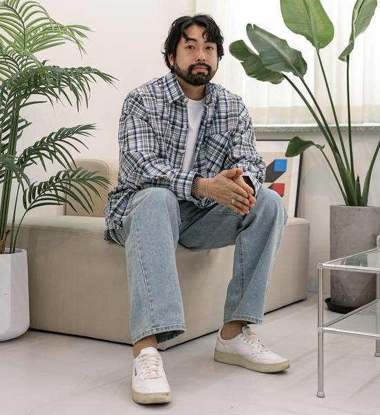 (XL-6XL)<BR>플린저 チェック柄のシャツ