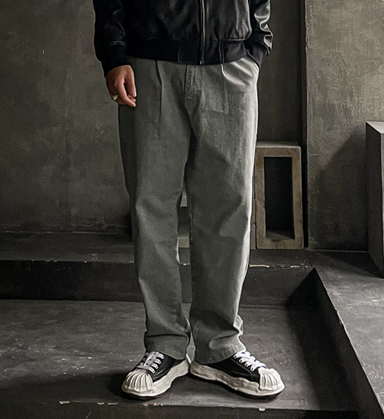 (M-5XL)<BR>하칼 スリムフィット バックバンディング 綿パンツ<br><font color="#224f20"><B>*長さを選択 (基本的な,ロング+10cm)</B></font>