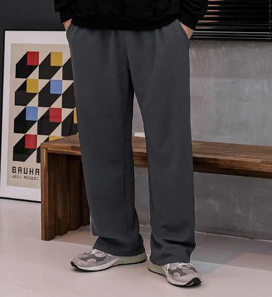 (XL-6XL)<BR>몽크스 セミワイドフィット バンディングパンツ<br><font color="#fb5ec9"><B>[1+1]</B></font>