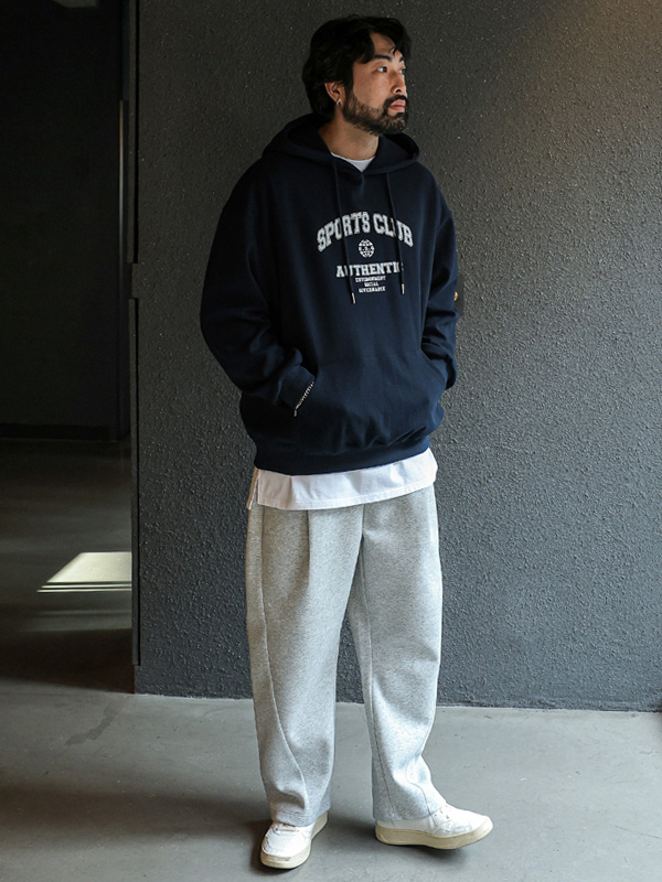 (M-5XL)<BR>스포츠클럽 フードティーシャツ