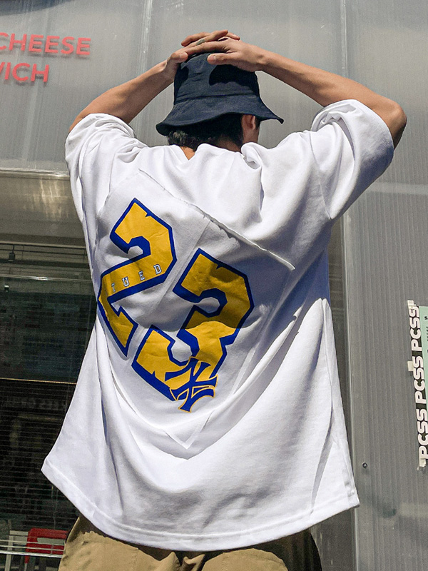 (XL-6XL)<br>뉴도르 パッチ 半そでティー T233