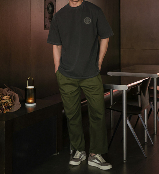 (L-5XL)<BR>카핀다 顔料 半そでティー