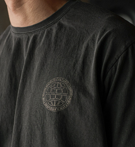 (L-5XL)<BR>카핀다 顔料 半そでティー