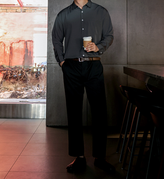 (M-4XL)<br>노베티 リンクルフリー シャツ H9000