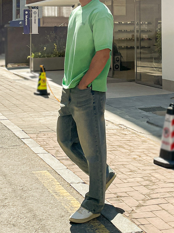 (L-5XL)<BR>스트릿베어 半そでティー