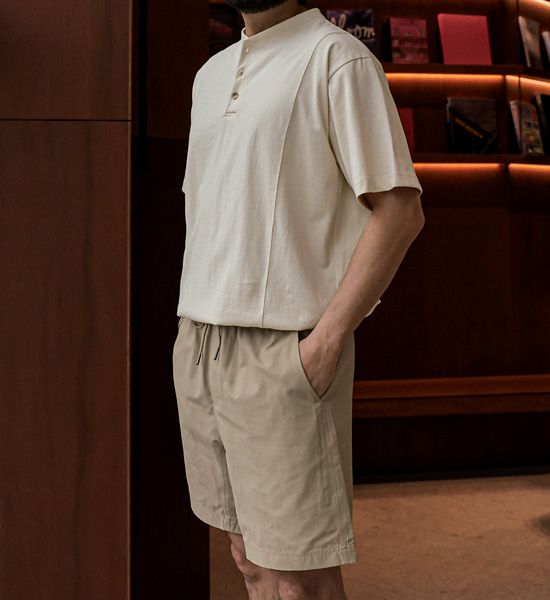 (M-6XL)<br>마르타 バンディング半ズボン<br><font color="#fb5ec9"><B>[1+1]</B></font>