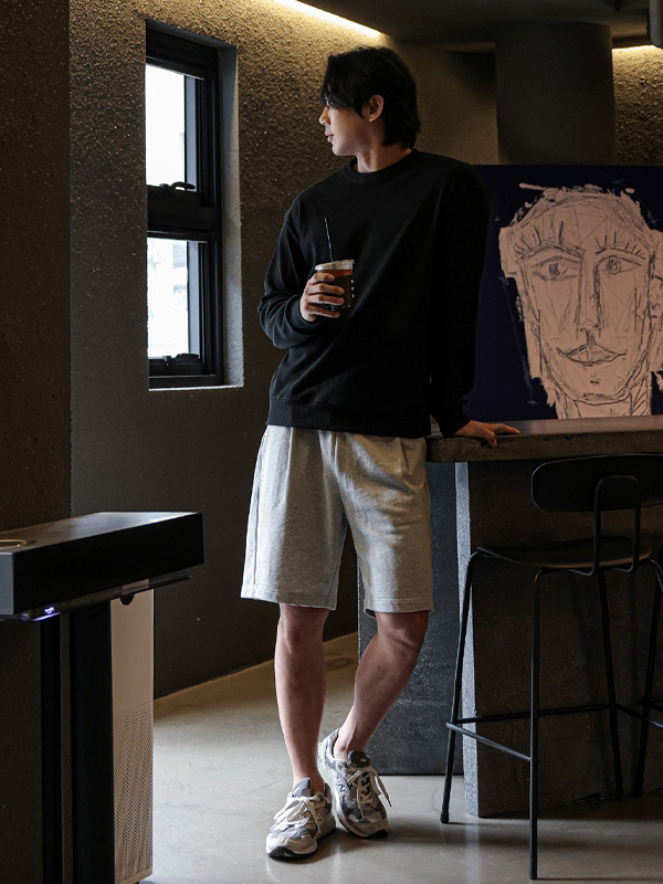 (XL-6XL)<BR>아르다토 バンディング半ズボン