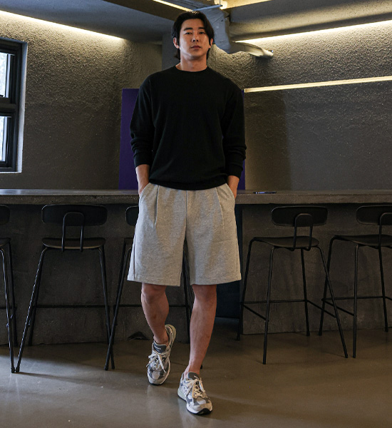 (XL-6XL)<BR>아르다토 バンディング半ズボン