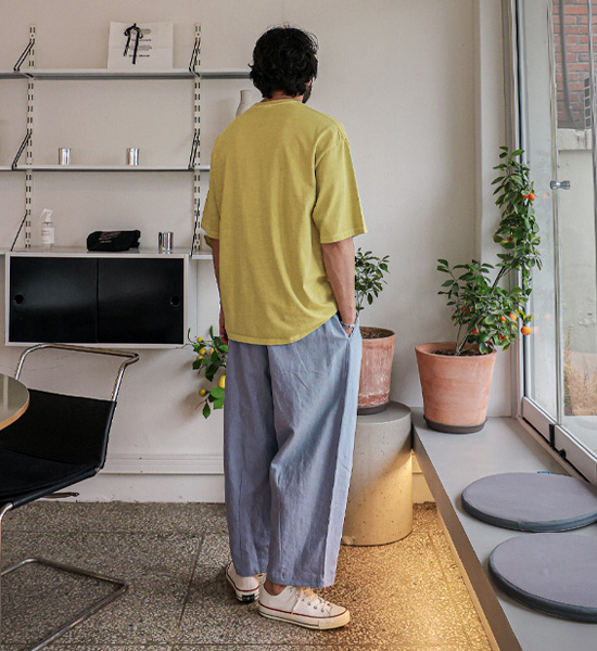 (L-5XL)<BR>소로카 顔料 半そでティー