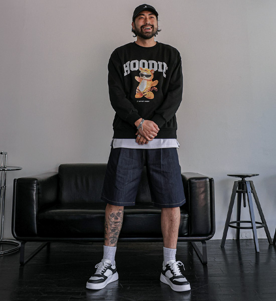 (2XL-5XL)<BR>탄슬리 マンツーマン