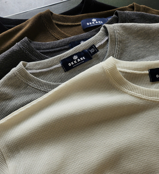 (L-5XL)<BR>다날리 ワッフル 半そでティー<br><font color="#fb5ec9"><B>[1+1]</B></font>