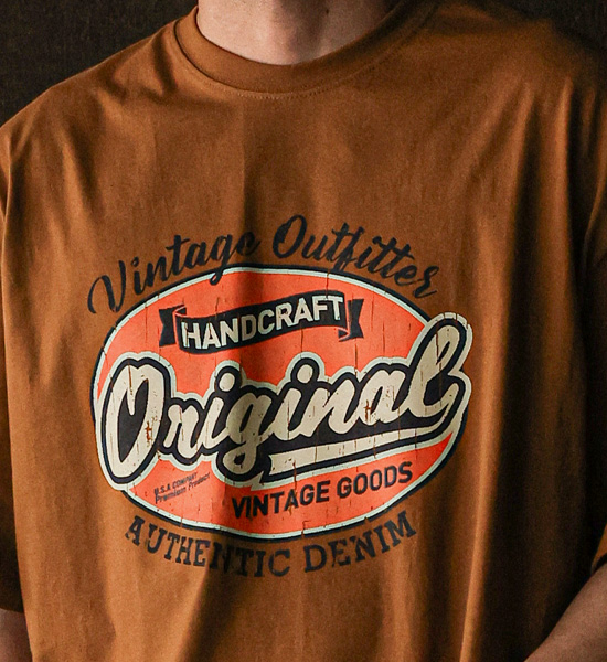 (L-5XL)<BR>마그론 半そでティー