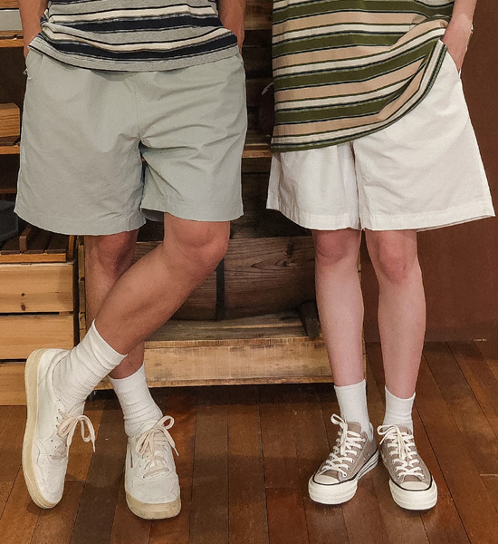 (M-6XL)<br>마르타 バンディング半ズボン<br><font color="#fb5ec9"><B>[1+1]</B></font>