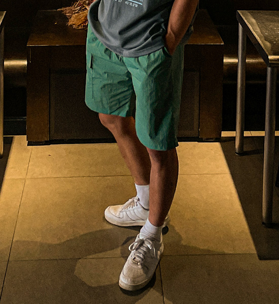 (M-6XL)<BR>스토지 ナイロン カーゴバンディングショートパンツ 82301