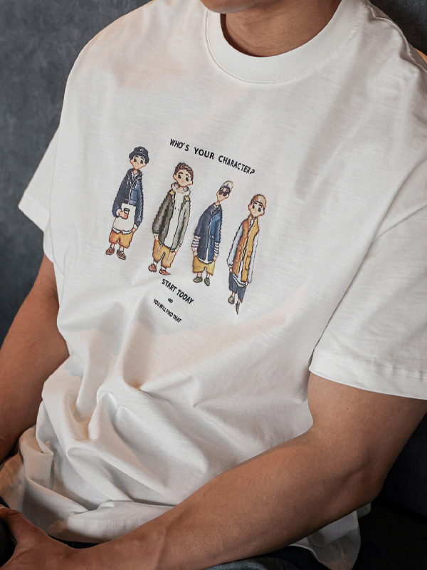 (L-5XL)<BR>루차니 半そでティー 88543