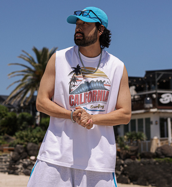 (L-5XL)<BR>조디링 袖なし