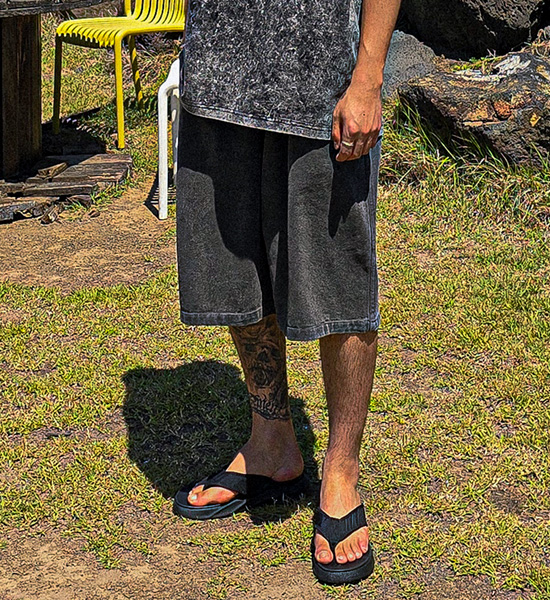 (XL-6XL)<BR>카르리 6부 バンディングパンツ