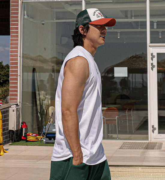 (L-5XL)<BR>비굿 袖なし