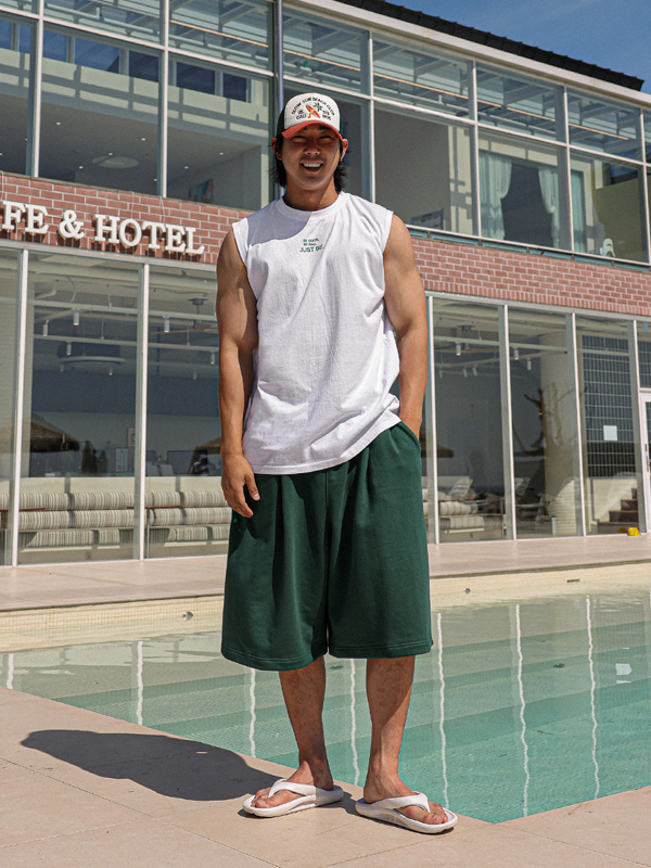 (L-5XL)<BR>비굿 袖なし