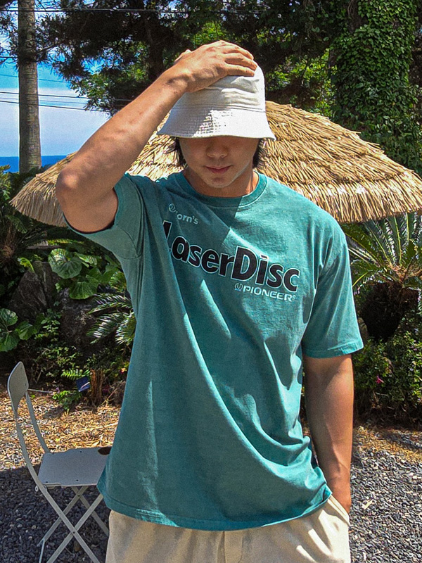 (2XL-5XL)<BR>콘당 顔料 半そでティー