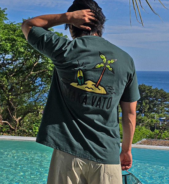 (L-5XL)<BR>사카바토 半そでティー <br><font color="#098a09"><B>長さを選択 (基本的な,ロング+6cm)</B></font>