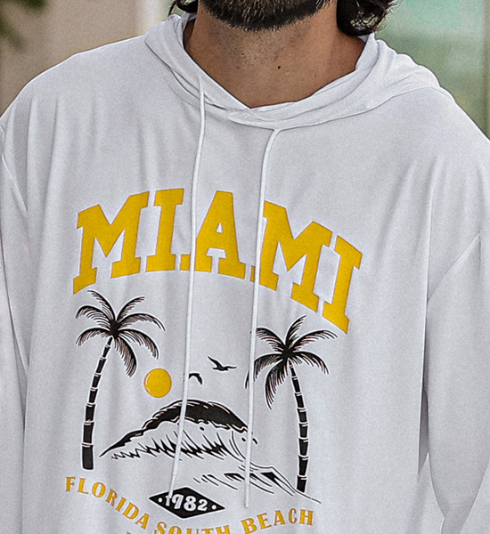 (XL-6XL)<BR>딕호 フード付きラッシュガード