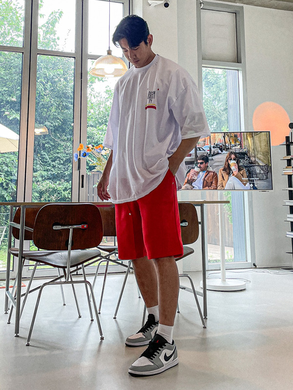 (2XL-5XL)<BR>다마니 バミューダ バンディングパンツ