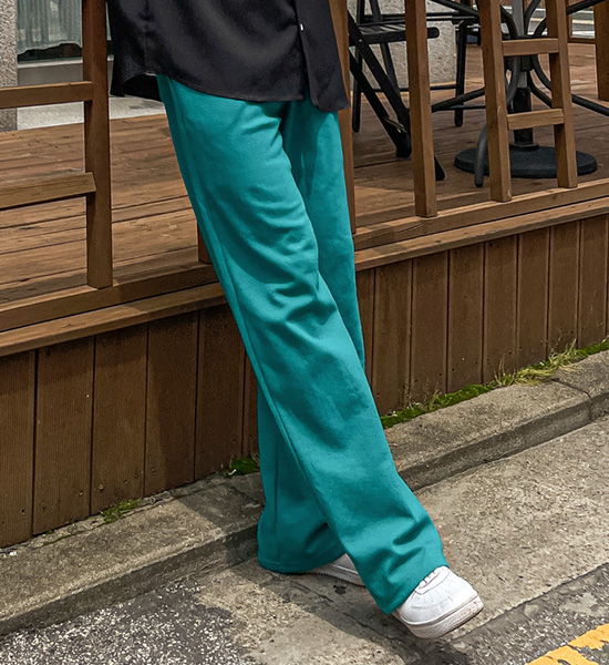 (S-4XL)<BR>코두바 セミワイドフィット バンディングパンツ