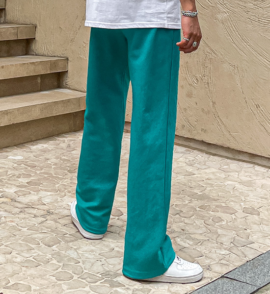 (S-4XL)<BR>코두바 セミワイドフィット バンディングパンツ