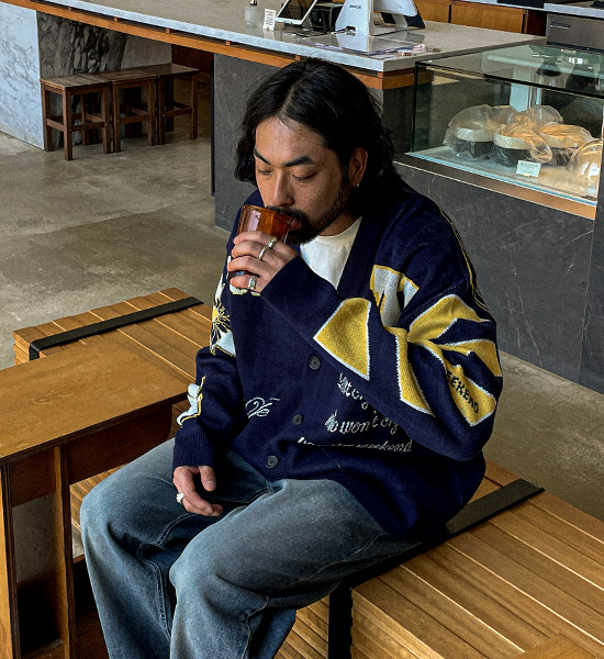 (XL-6XL)<BR>파라마타 カーディガン