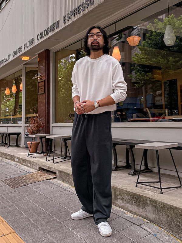 (L-5XL)<BR>코리오 長袖Tシャツ<br><font color="#fb5ec9"><B>[1+1]</B></font>