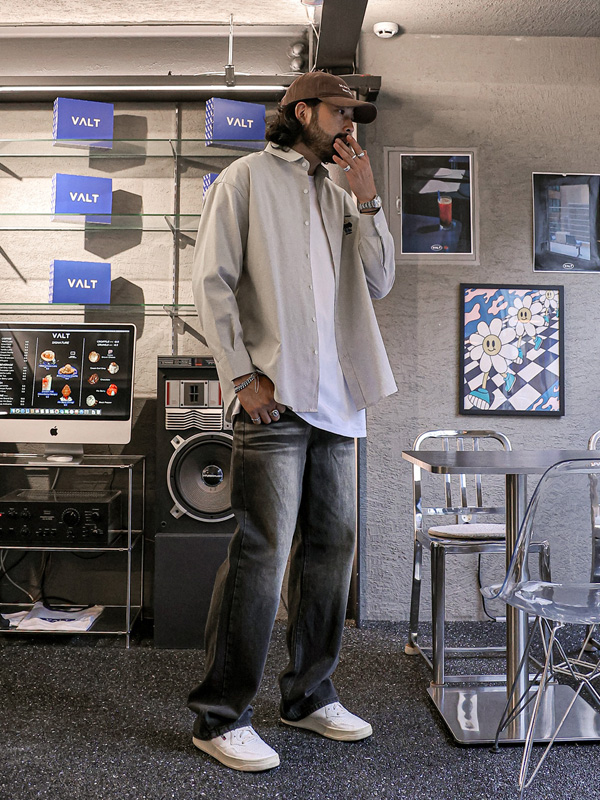 (L-5XL)<BR>마르부크 シャツ