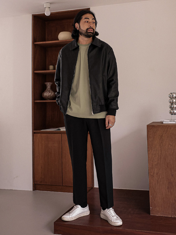 (S-2XL)<br>인베스트 バンディングスラックス <br><font color="#098a09"><B>長さを選択 (基本的な,ロング+10cm)</B></font>