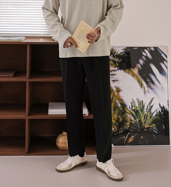 (S-2XL)<br>인베스트 バンディングスラックス <br><font color="#098a09"><B>長さを選択 (基本的な,ロング+10cm)</B></font>