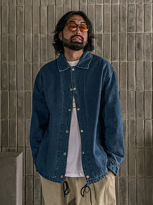 (XL-5XL)<br>라브카 데님코치자켓