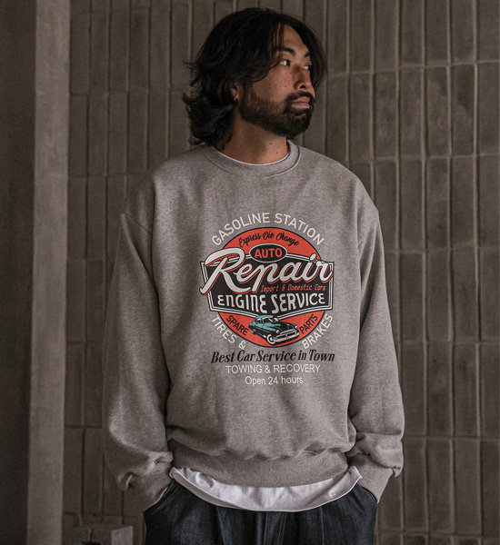 (XL-6XL)<BR>마우퍼 マンツーマン <br><font color="#098a09"><B>長さを選択 (基本的な,ロング+6cm)</B></font>