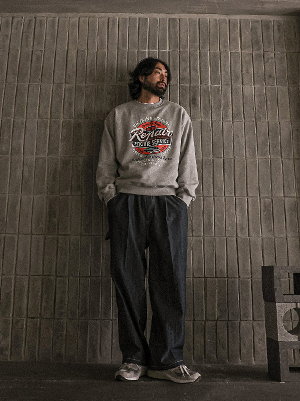 (XL-6XL)<BR>마우퍼 マンツーマン <br><font color="#098a09"><B>長さを選択 (基本的な,ロング+6cm)</B></font>