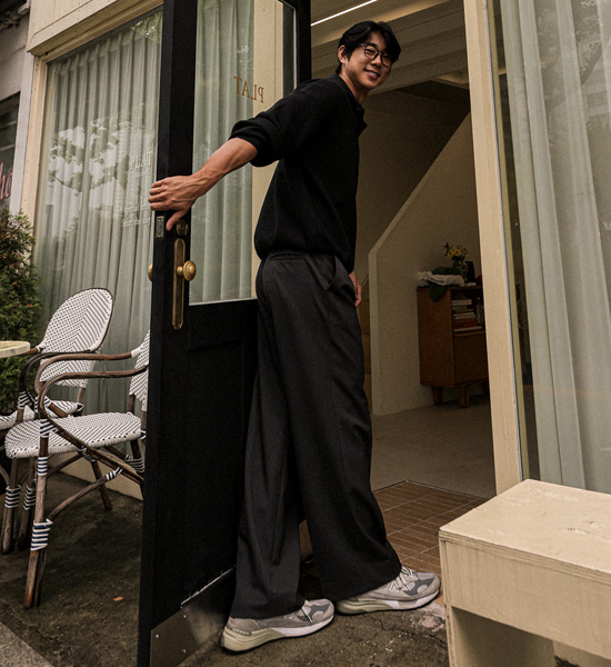 (XL-6XL)<BR>피포다 オープンカラーニット 3302