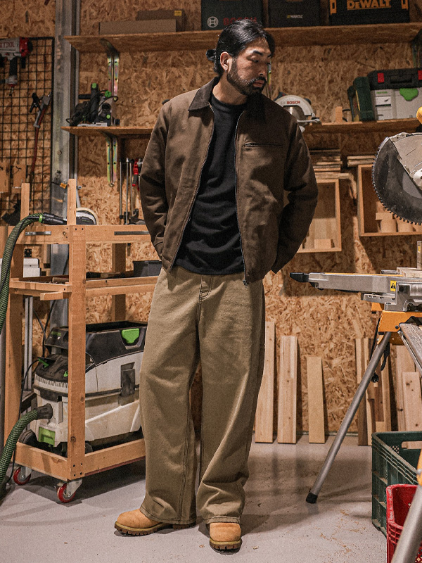 (L-6XL)<br>바도더 作業ジャケット J001