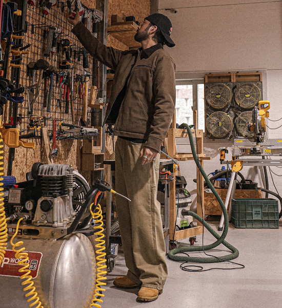 (L-6XL)<br>바도더 作業ジャケット J001