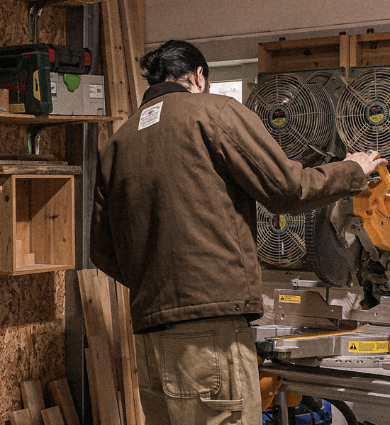 (L-6XL)<br>바도더 作業ジャケット J001