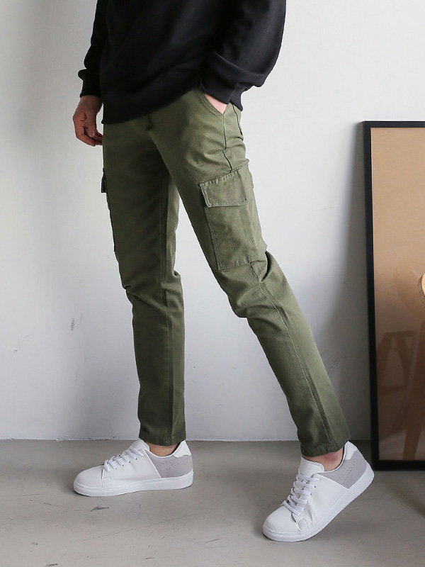 (42-48)<BR>사이좋게 バンディングパンツ <br><font color="#098a09"><B>長さを選択 (基本的な,ロング+10cm)</B></font>